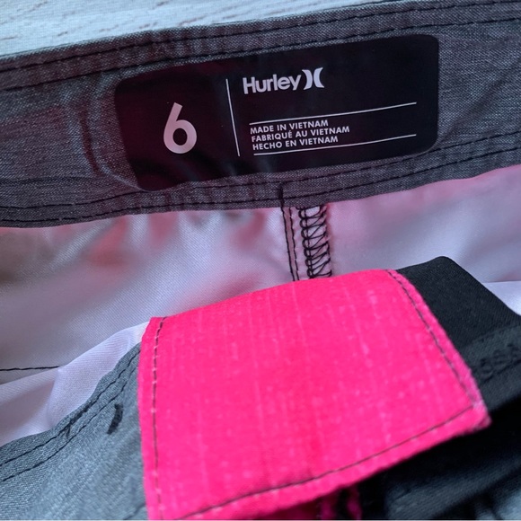 HURLEY size 6 swim shorts boardshorts  boys - Picture 9 of 9